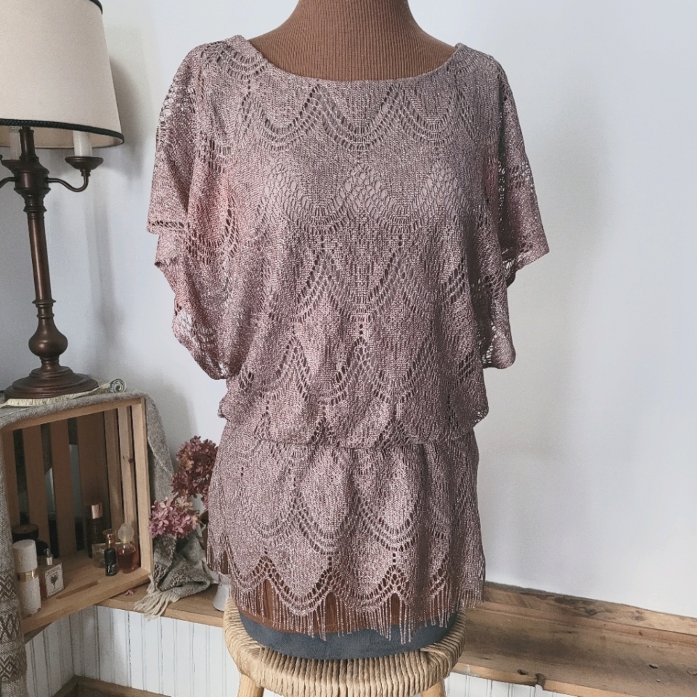 Flapper costume top in size med (w/stretch)